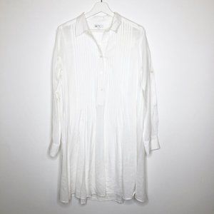 GAP White Sheer Dress